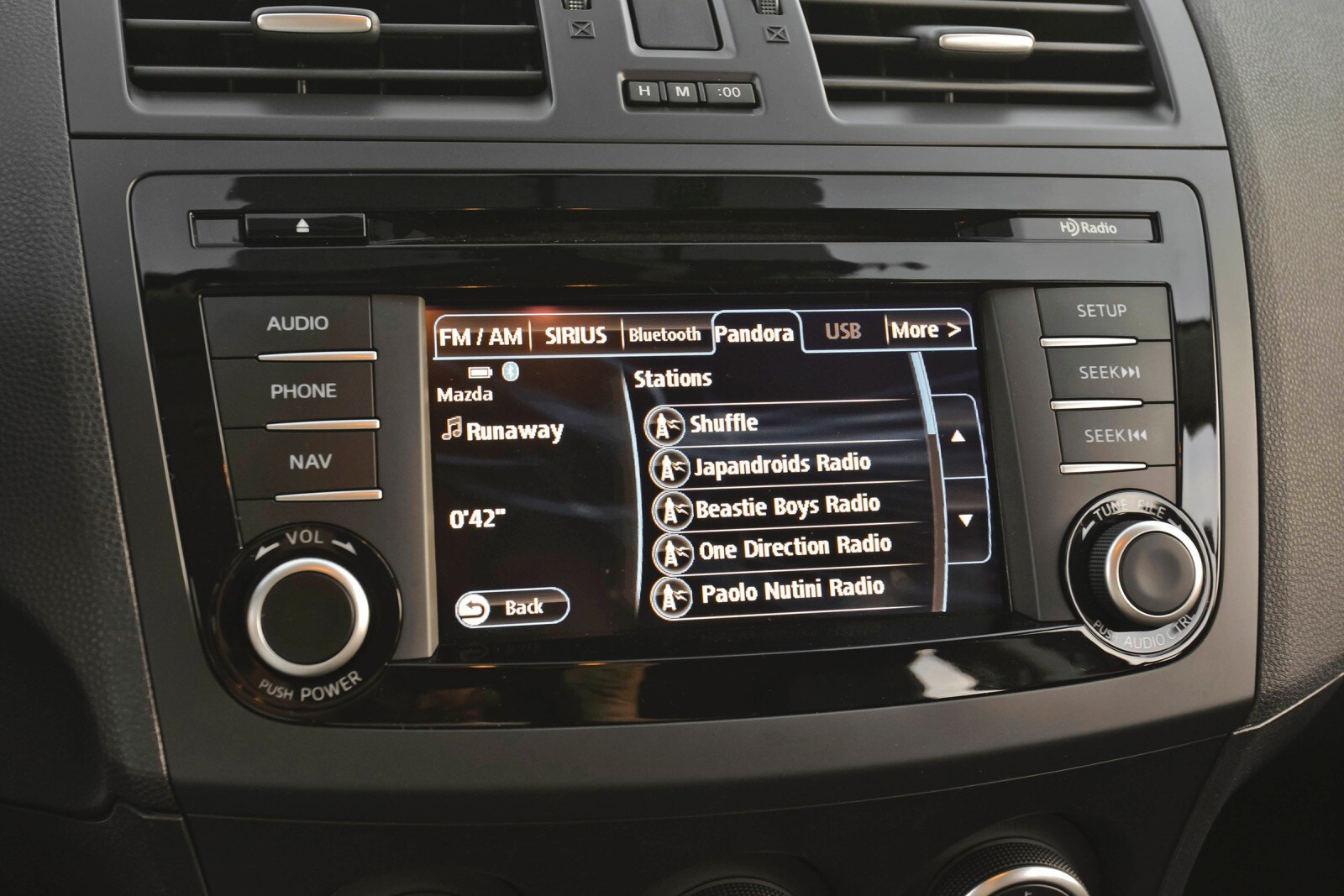 2012 Mazda Mazdaspeed 3 interior DETAIL