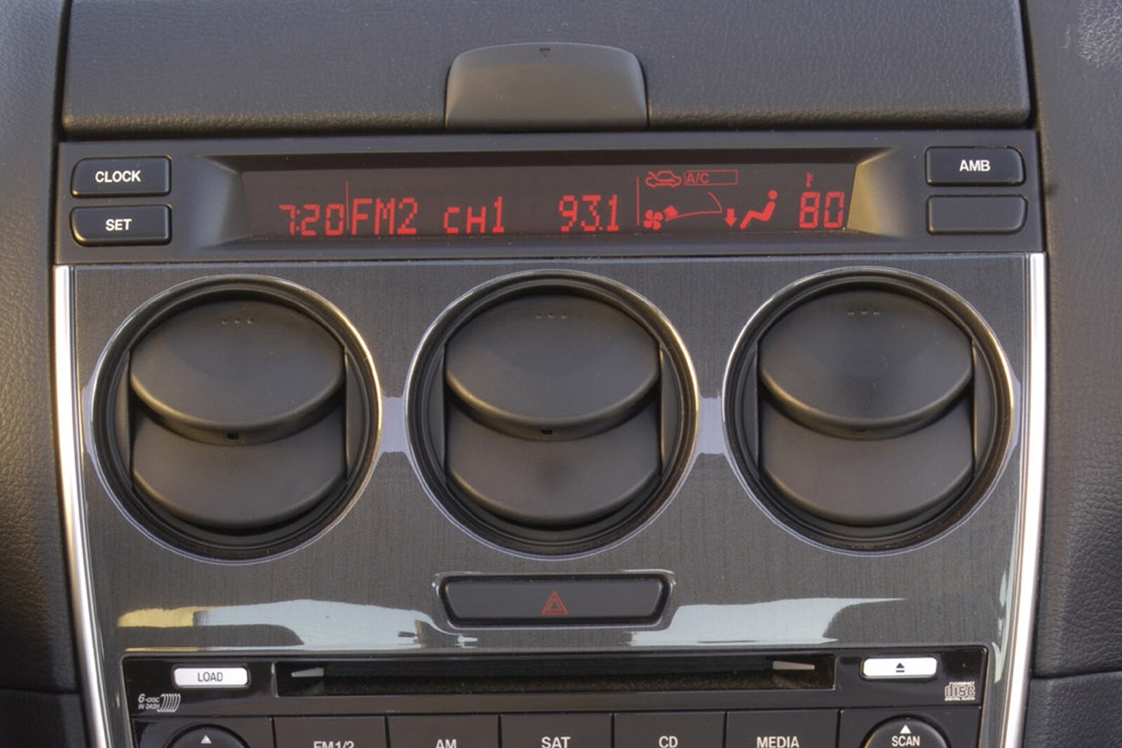 2006 Mazda Mazdaspeed 6 interior AUXCTRL