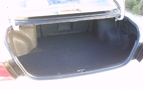 2001 Mazda Millenia interior CARGO