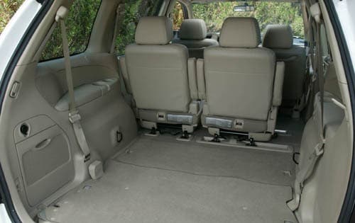 2004 Mazda MPV interior CARGO