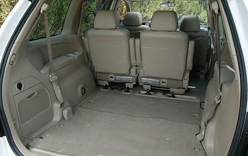 2006 Mazda MPV interior CARGO