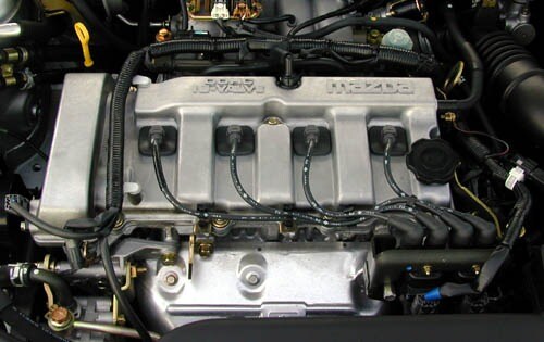 2000 Mazda Protege exterior E