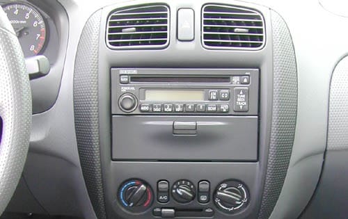 2000 Mazda Protege interior CC