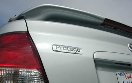 2000 Mazda Protege exterior FBDG