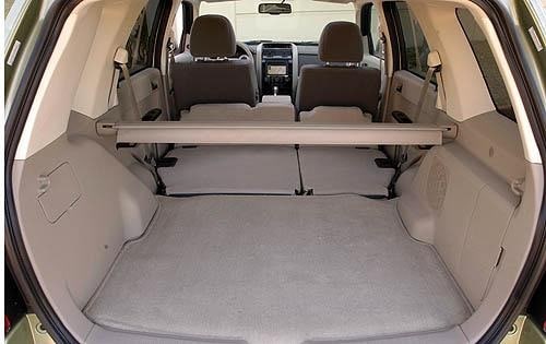 2008 Mazda Tribute Hybrid interior CARGO