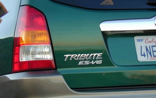 2001 Mazda Tribute exterior FBDG