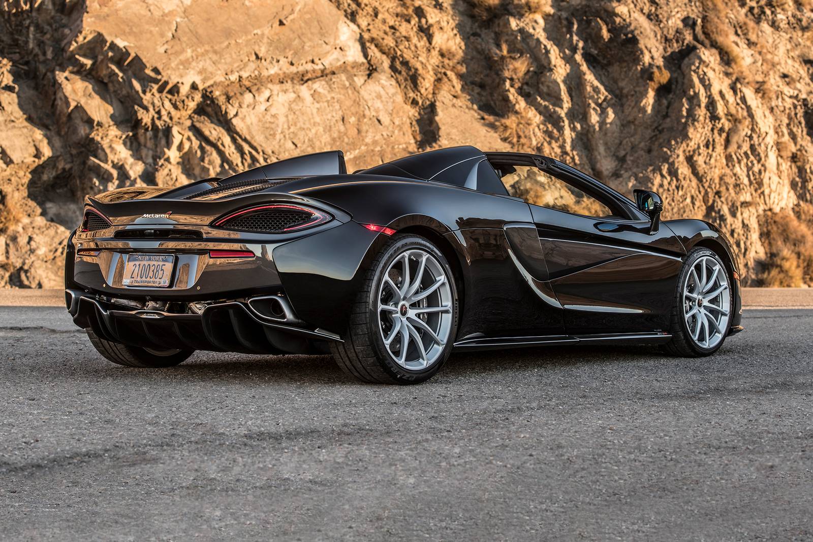 2018 McLaren 570S Spider exterior F