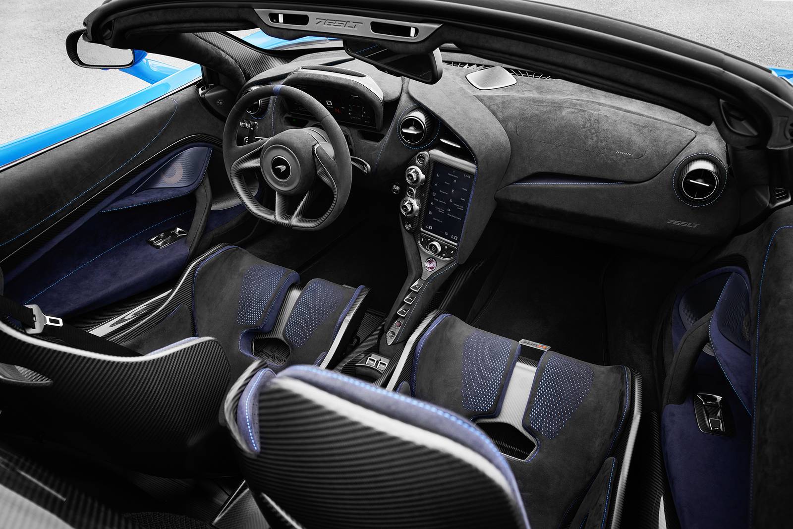 2022 McLaren 765LT Spider interior D