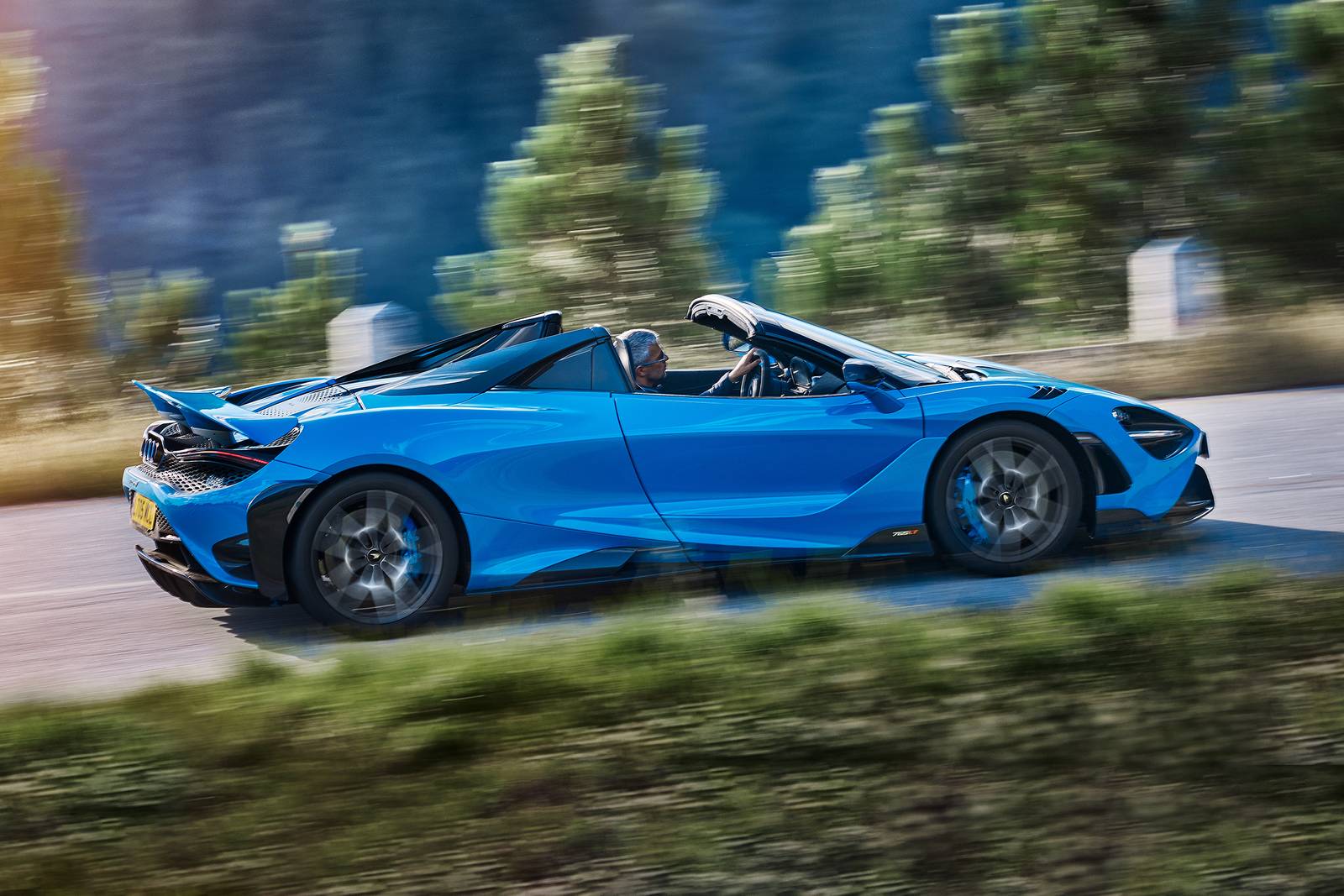 2022 McLaren 765LT Spider Convertible Profile