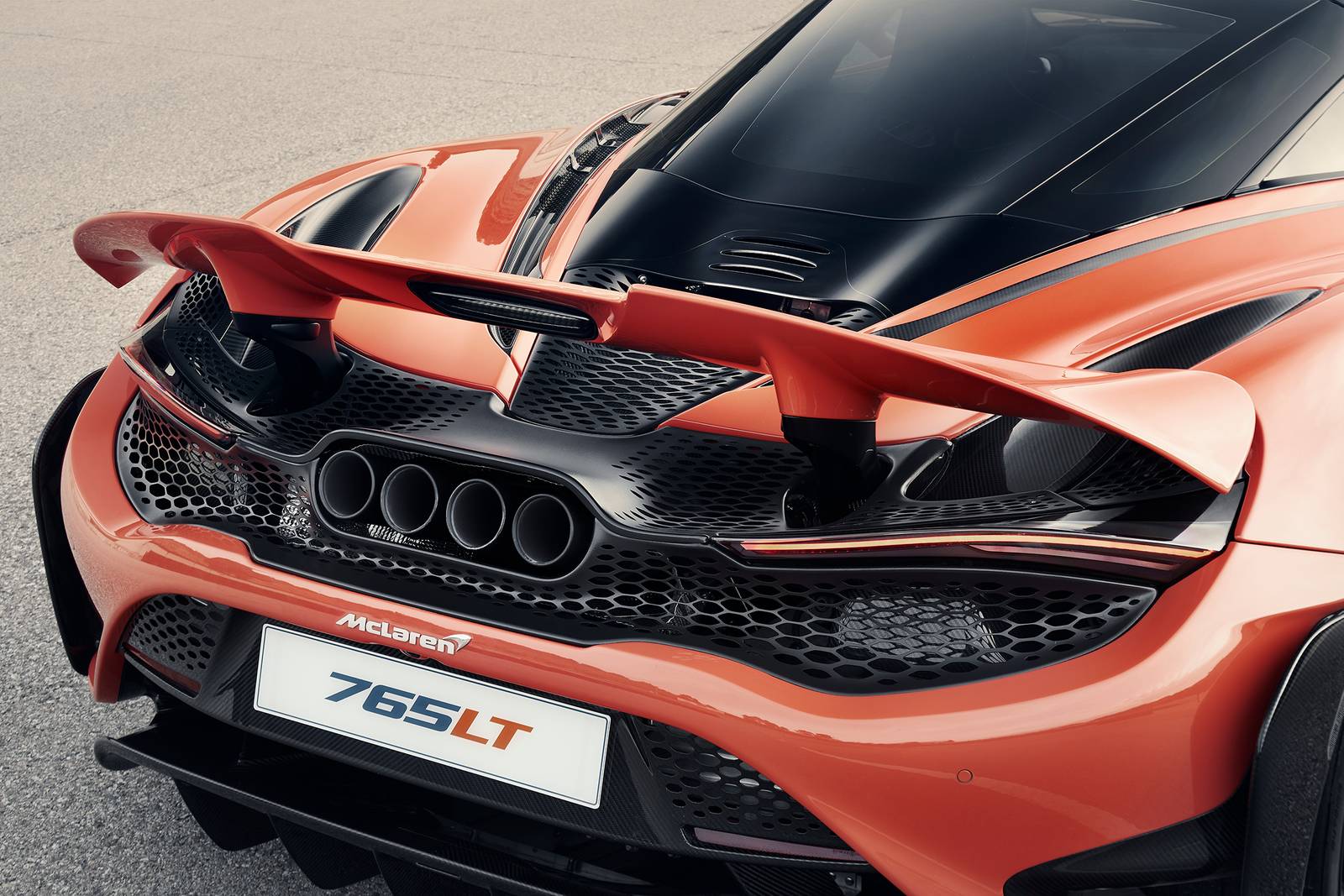 2021 McLaren 765LT exterior EDETAIL