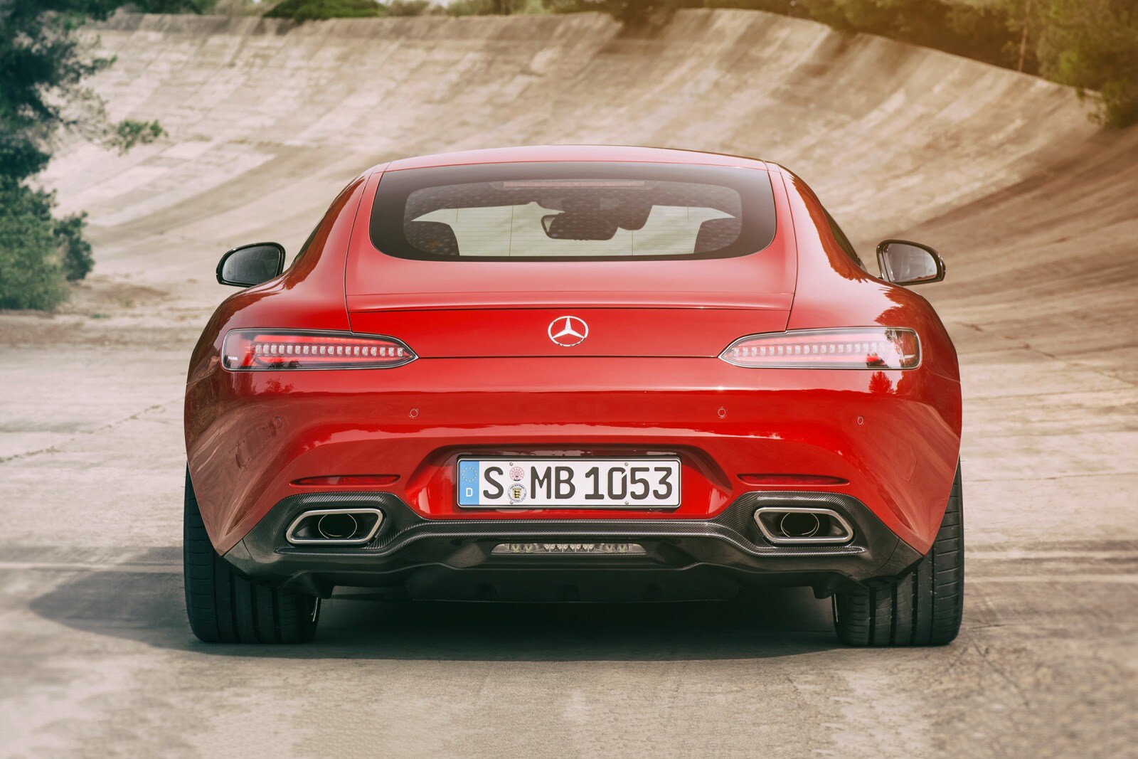 2017 Mercedes-Benz AMG GT S Coupe Exterior. European Specs Shown.
