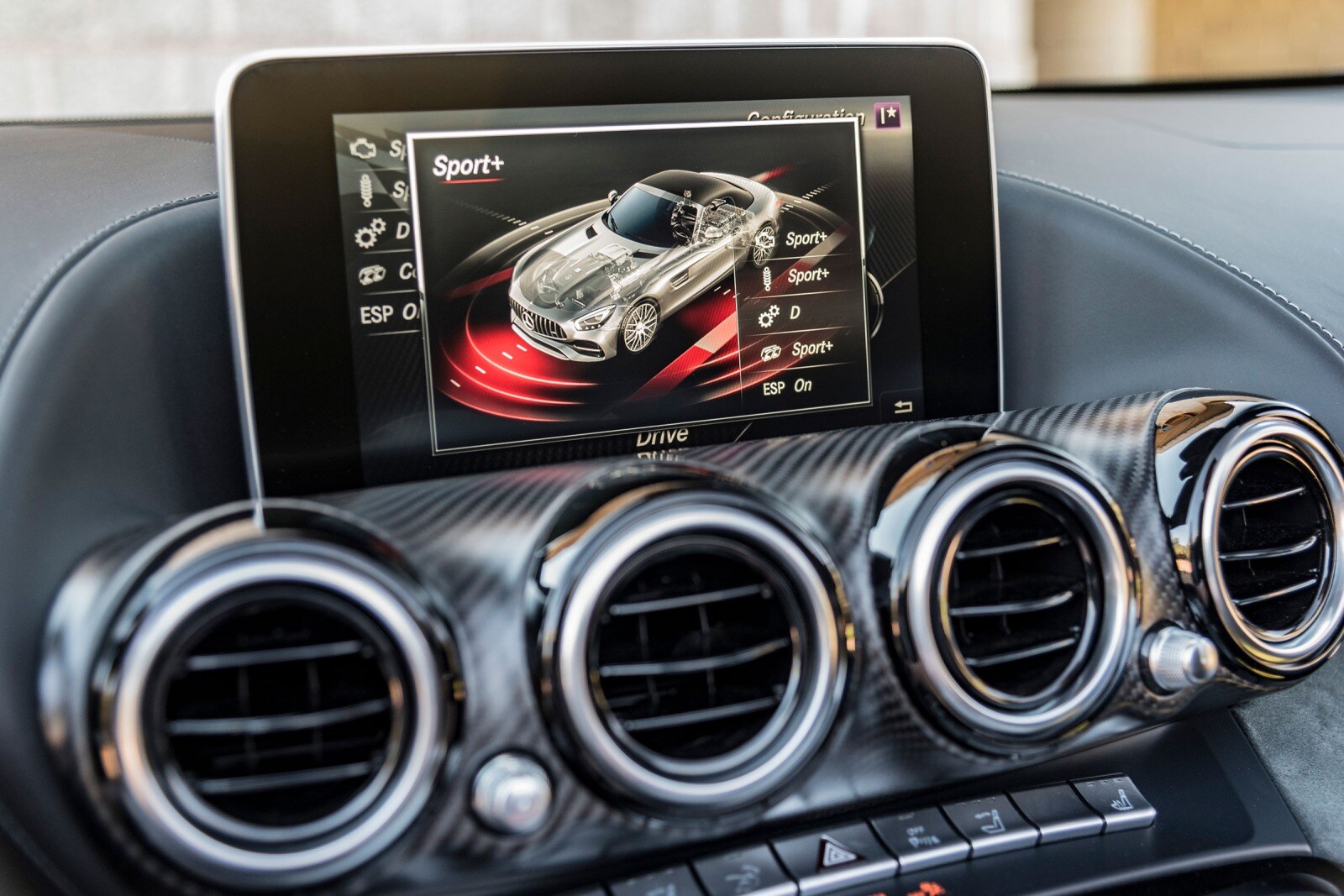 2018 Mercedes-Benz AMG GT interior CC