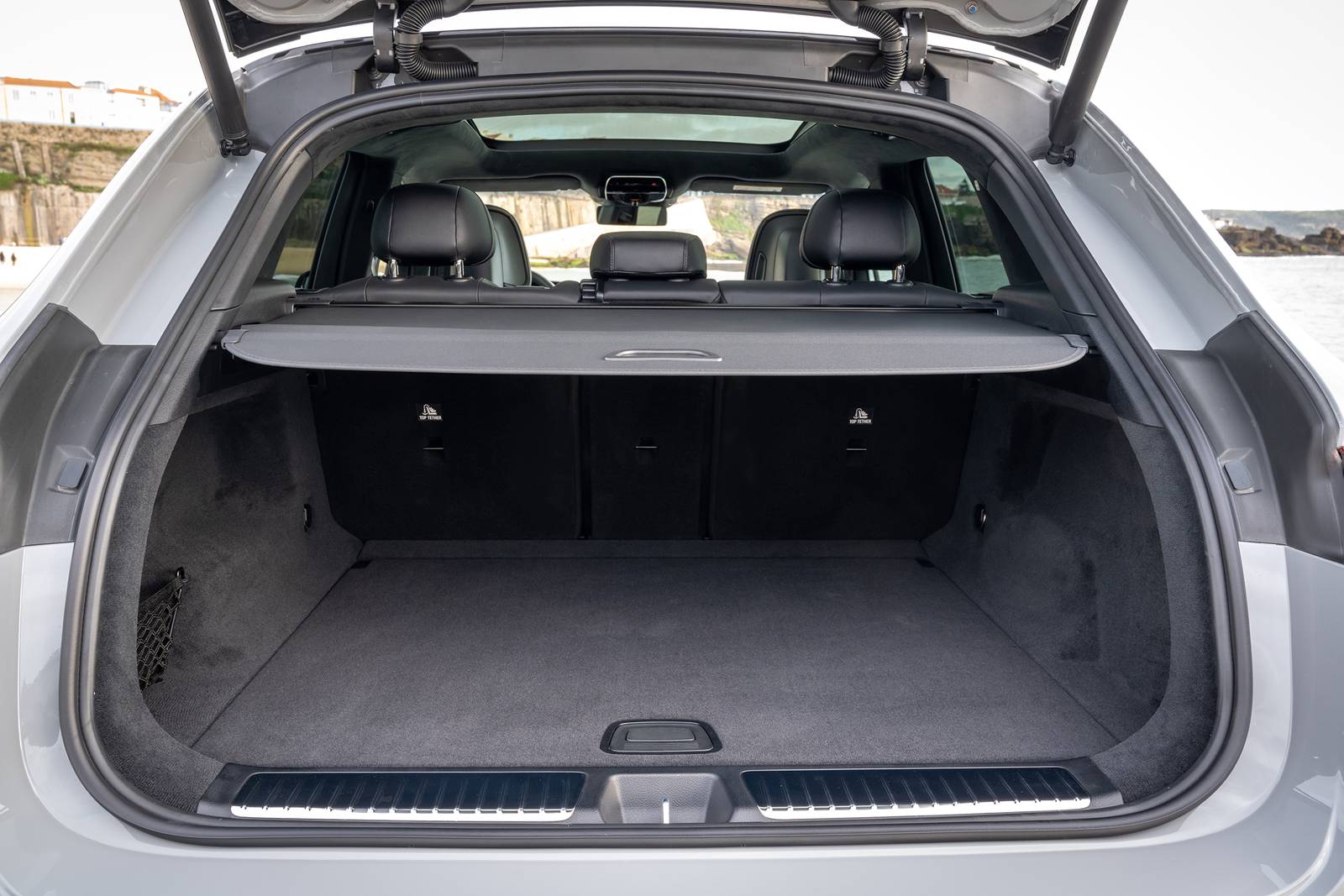 2023 Mercedes-Benz EQE front safety CARGO