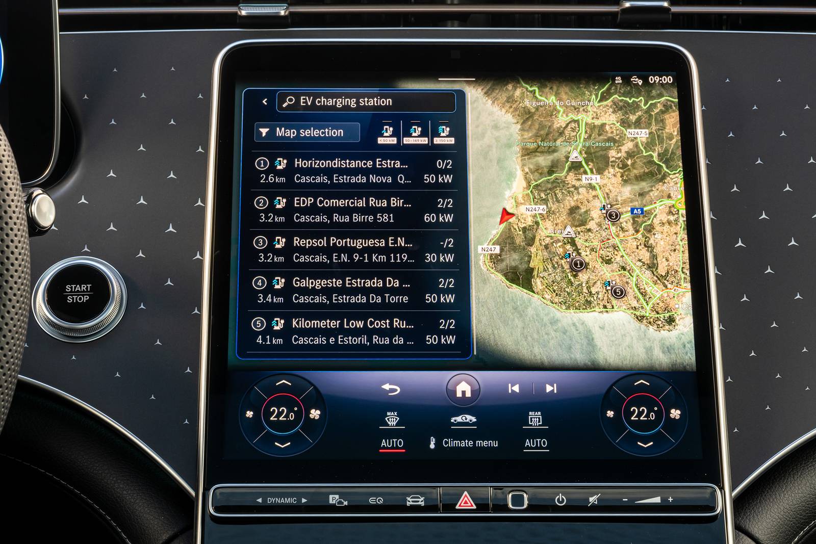 2023 Mercedes-Benz EQE front safety CC