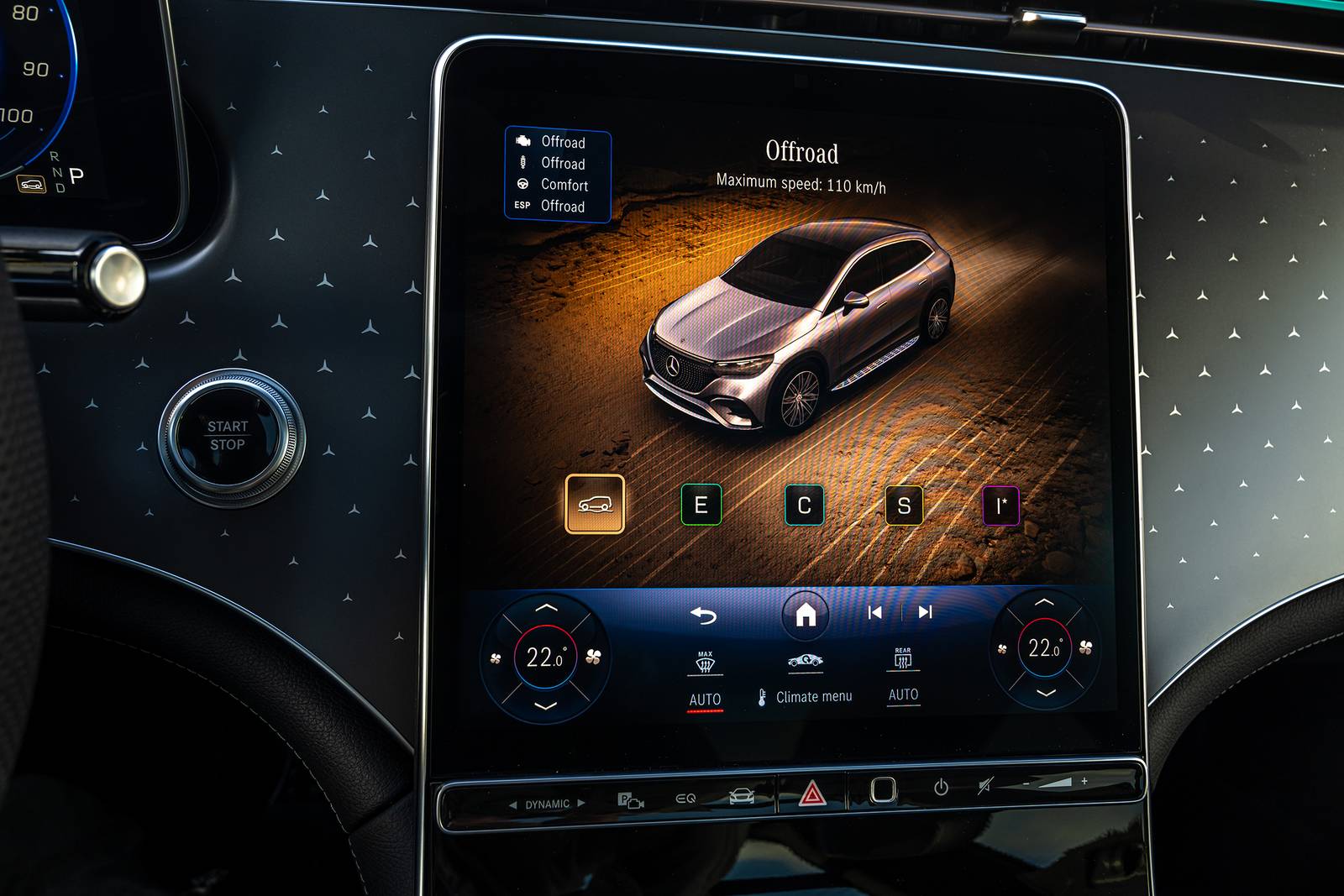 2025 Mercedes-Benz EQE front safety CC