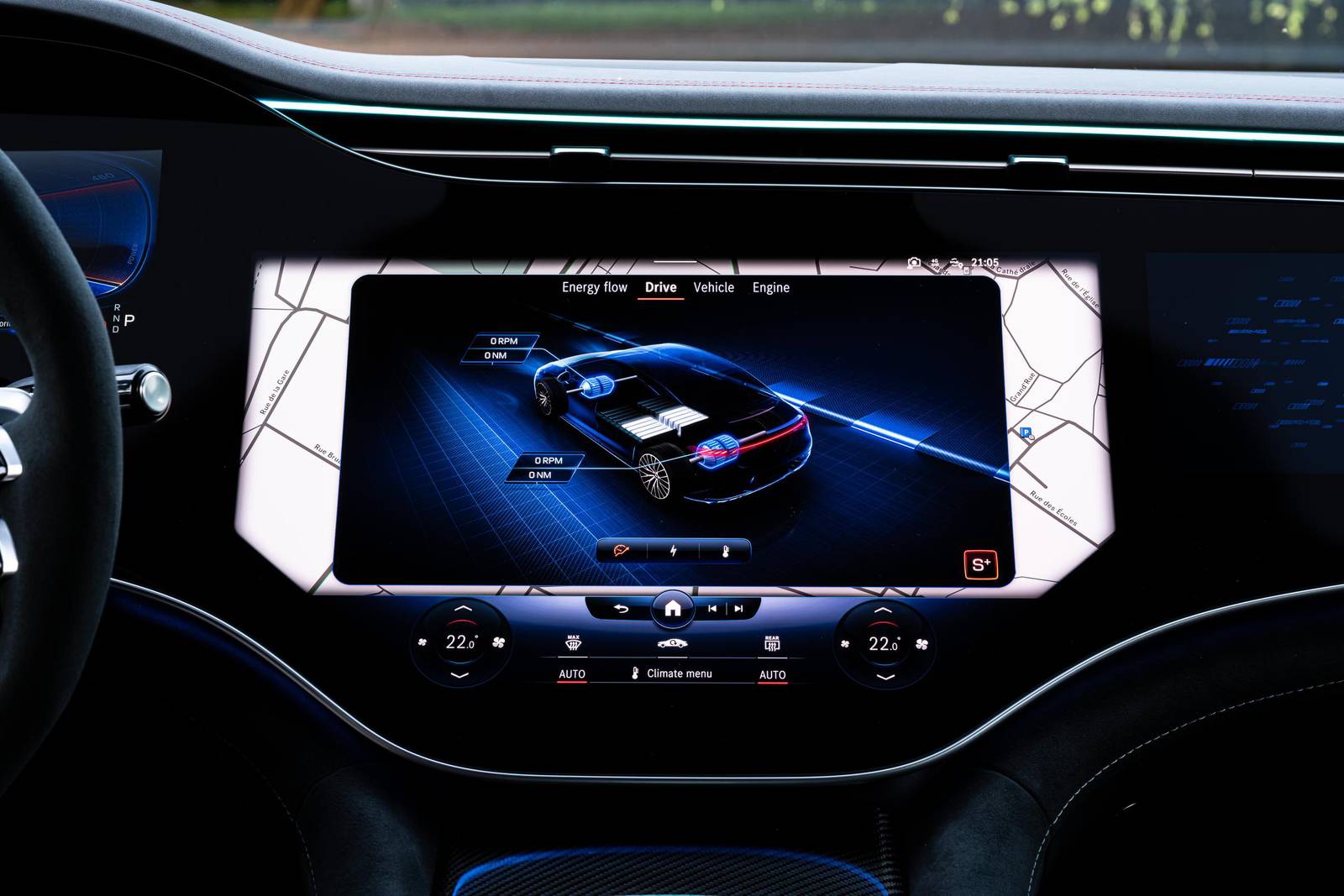 2024 Mercedes-Benz EQE front safety CC