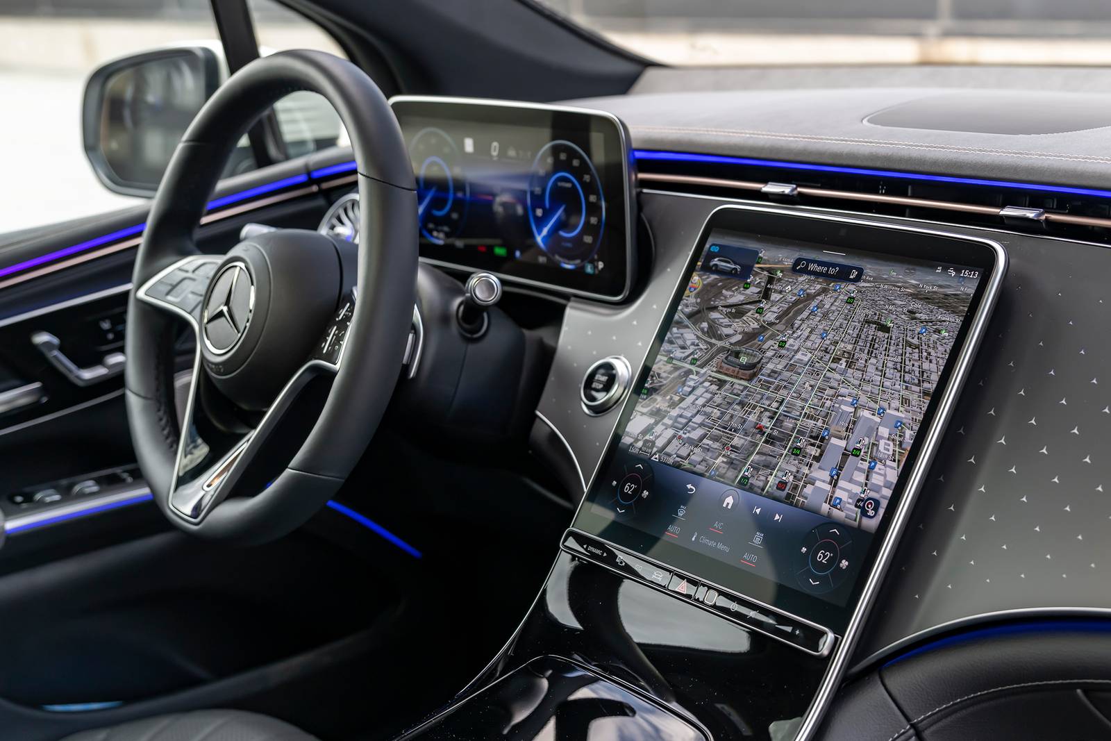 2025 Mercedes-Benz Eqs interior DETAIL