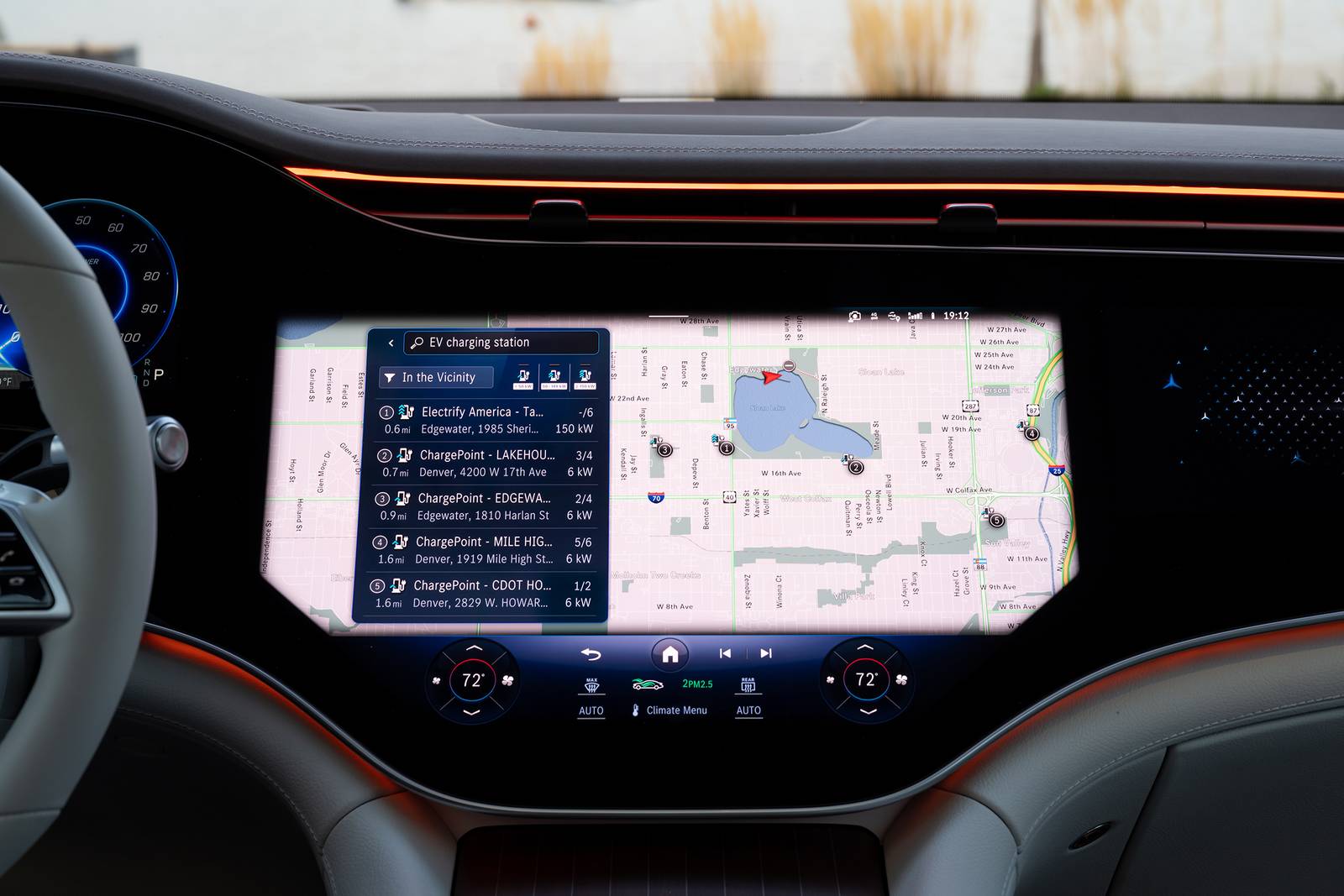 2025 Mercedes-Benz Eqs interior NAVSYS
