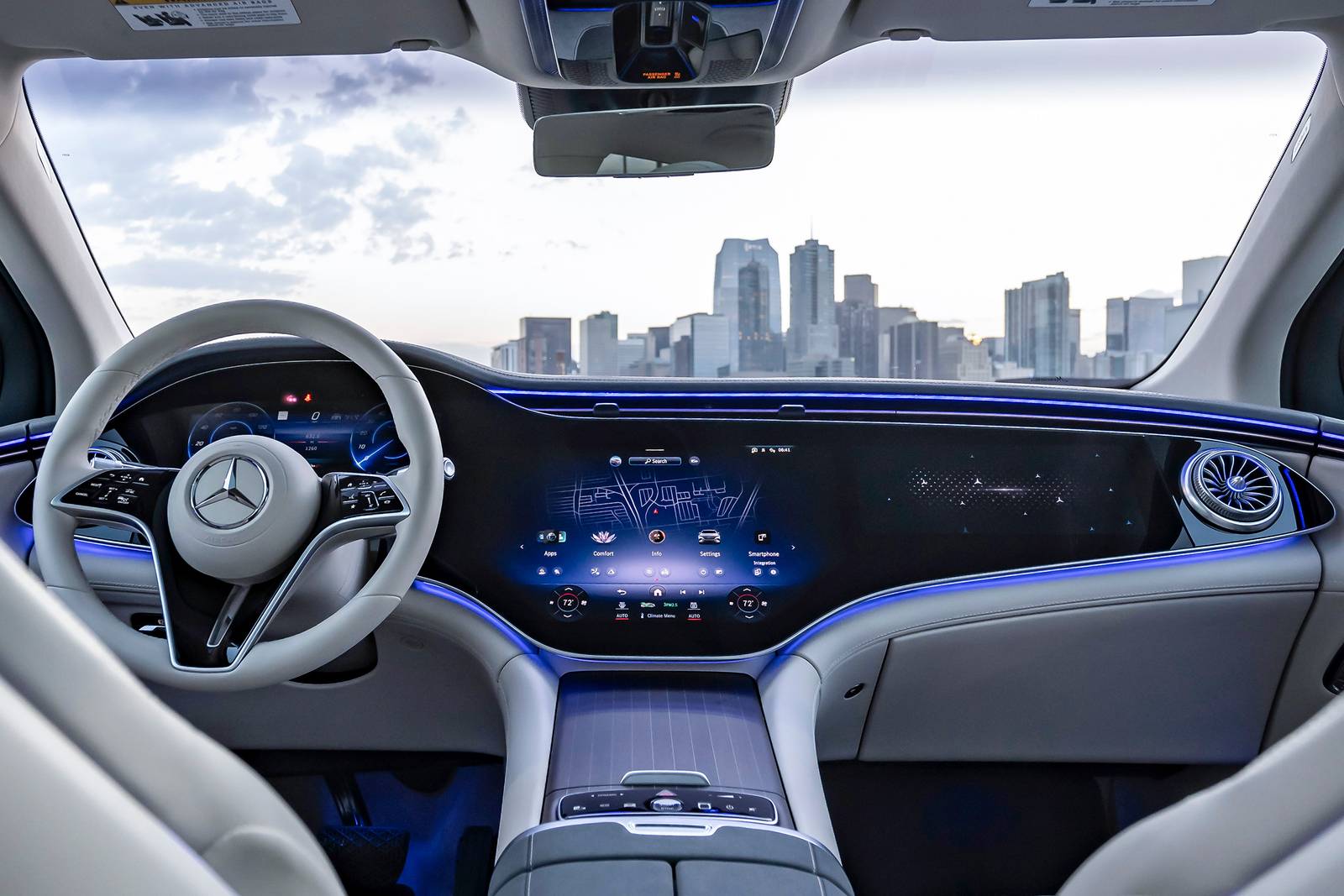 2025 Mercedes-Benz EQS front safety D