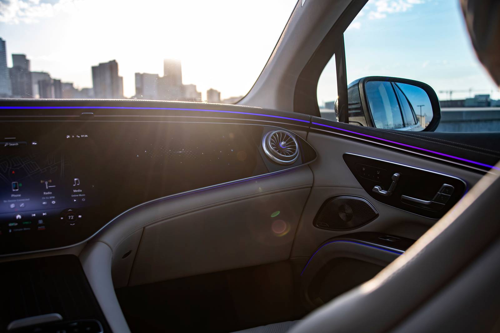 2025 Mercedes-Benz Eqs interior DETAIL