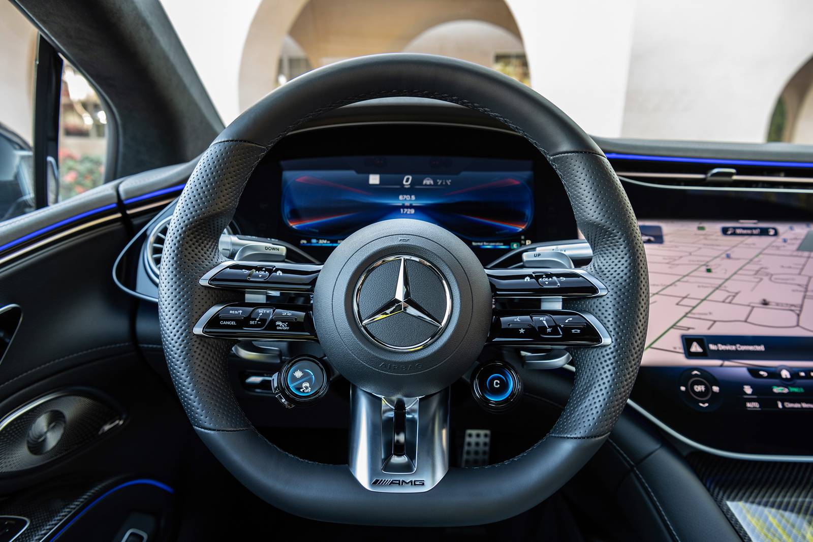 2023 Mercedes-Benz Eqs interior SWD
