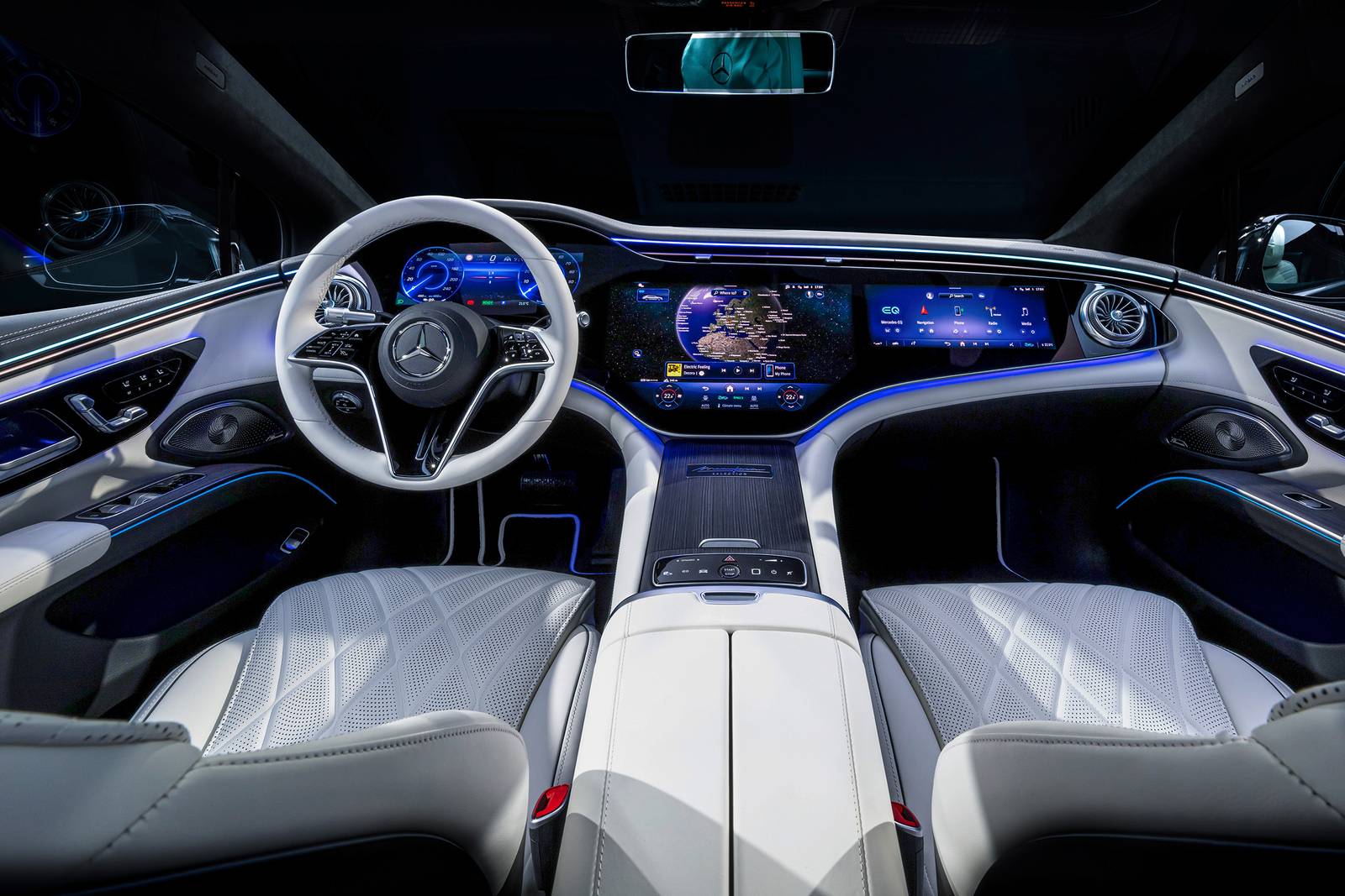 2025 Mercedes-Benz EQS front safety D