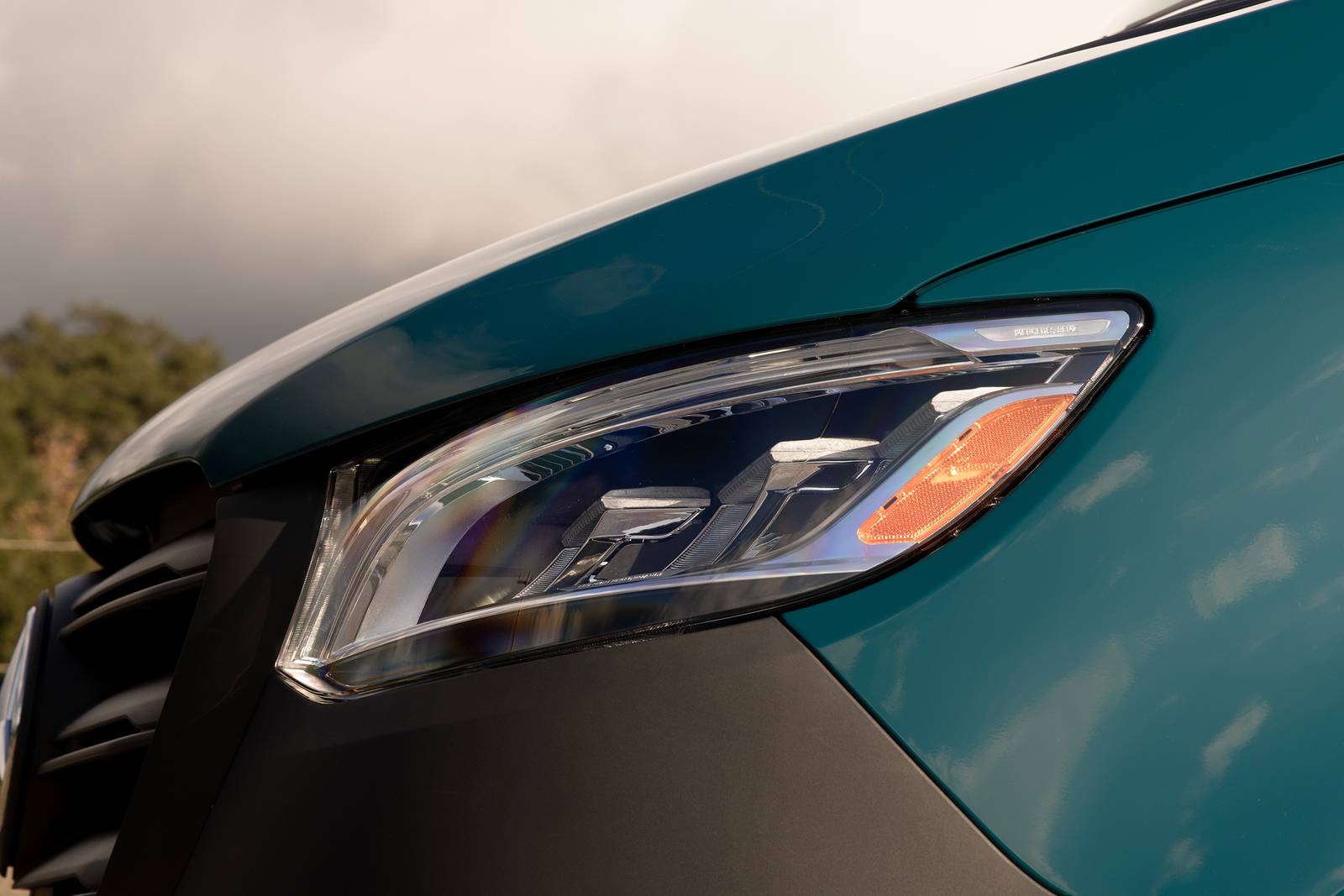 2025 Mercedes-Benz eSprinter Cargo Van front safety EDETAIL