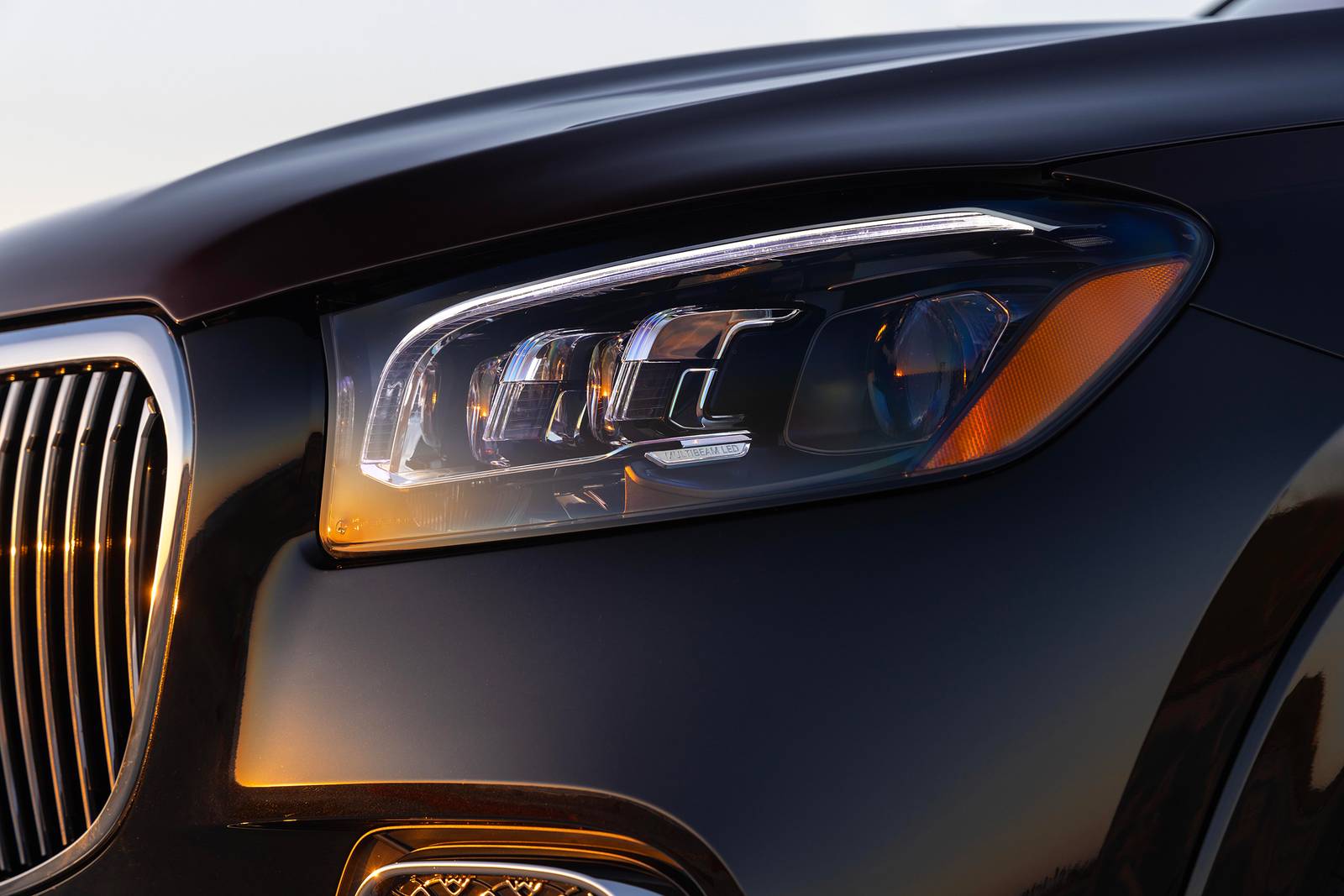 2025 Mercedes-Benz Maybach GLS front safety EDETAIL