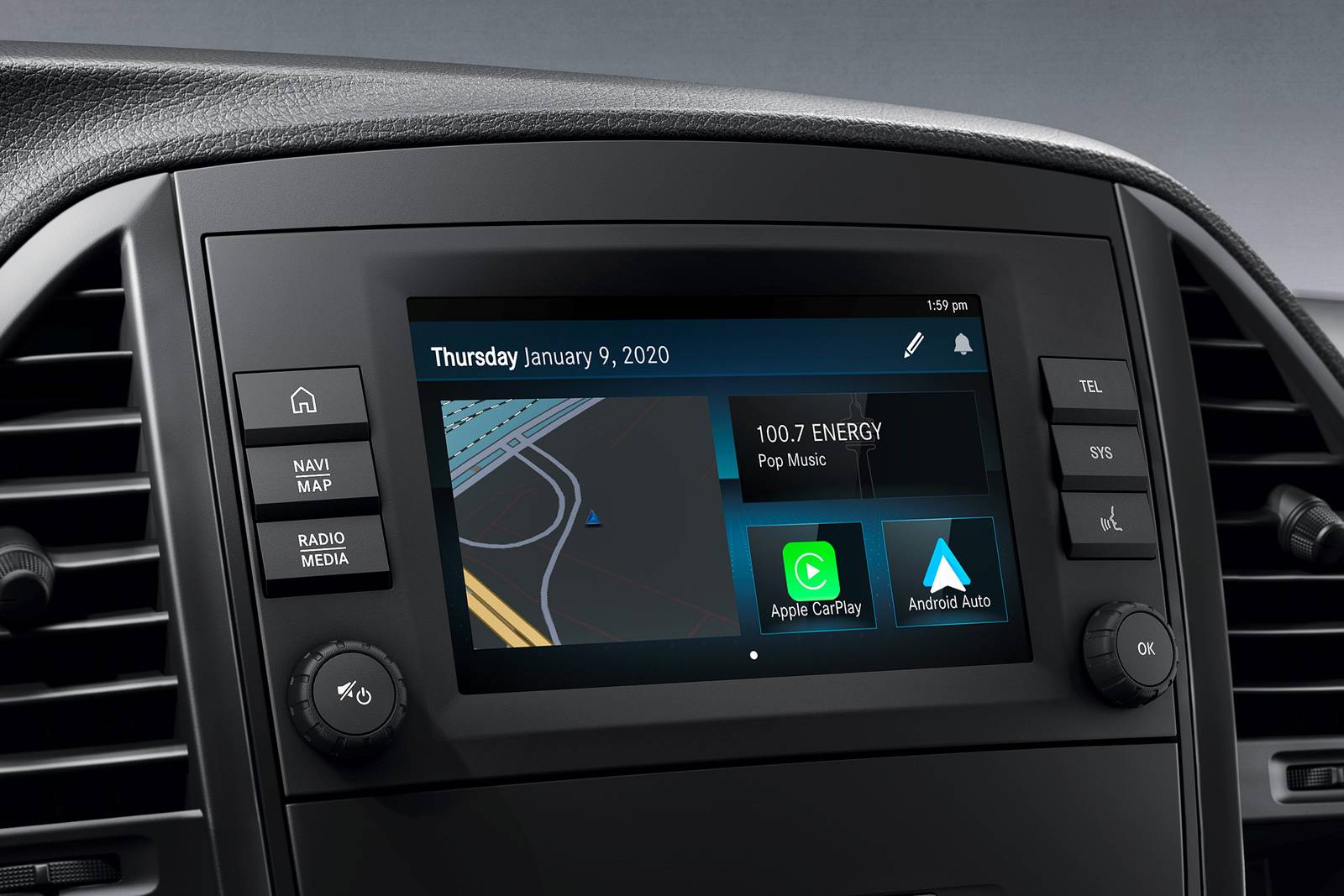 2021 Mercedes-Benz Metris interior CC