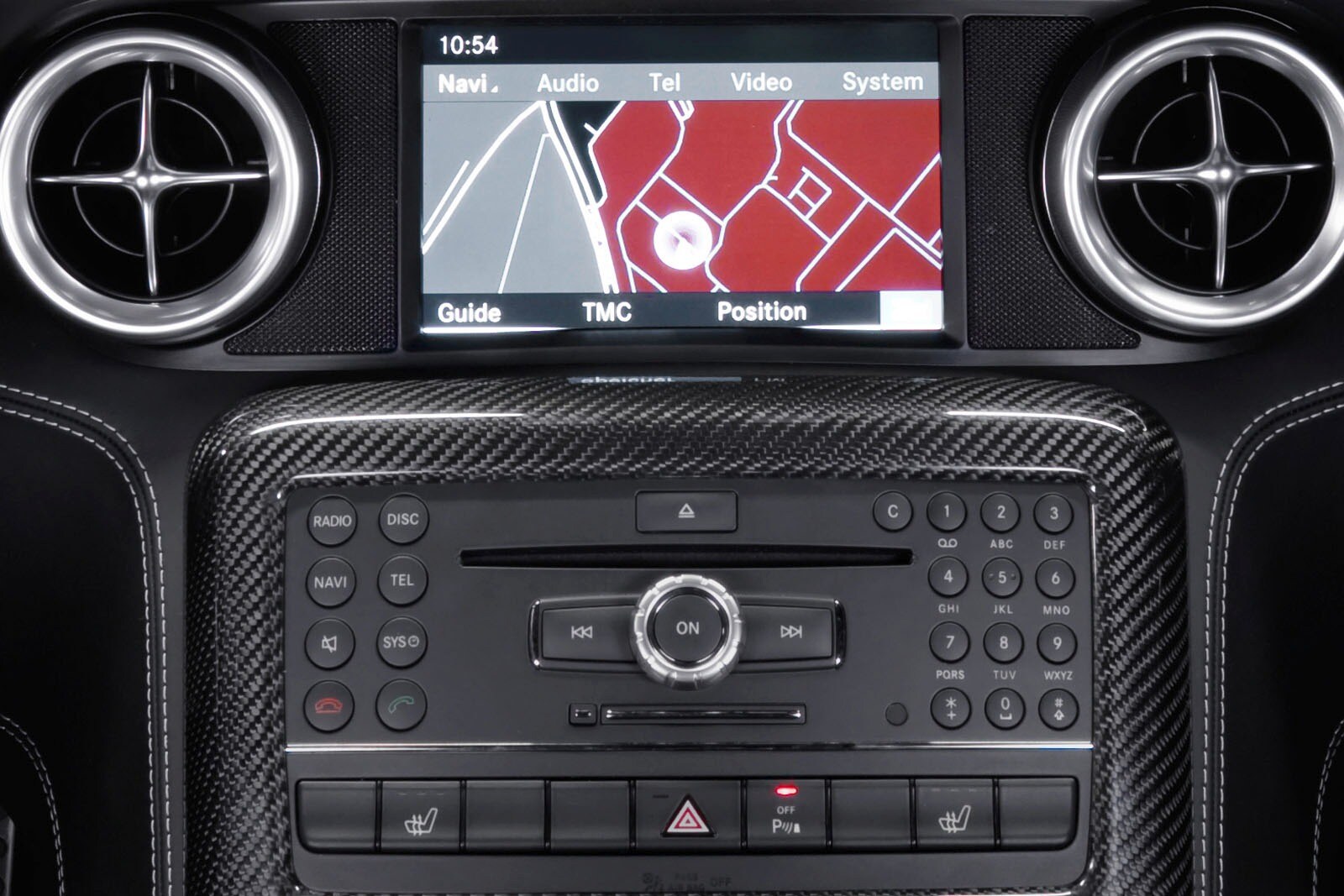 2012 Mercedes-Benz SLS AMG interior CC