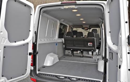 2011 Mercedes-Benz Sprinter interior CARGO