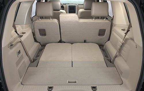 2008 Mercury Mountaineer interior CARGO