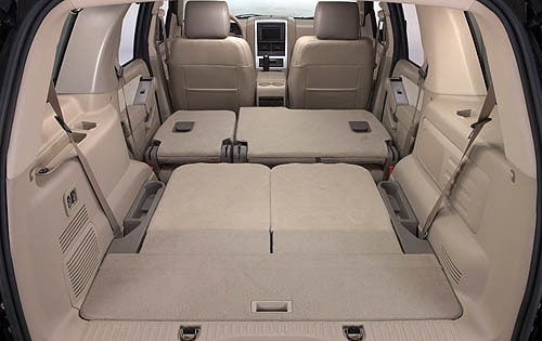 2008 Mercury Mountaineer interior CARGO