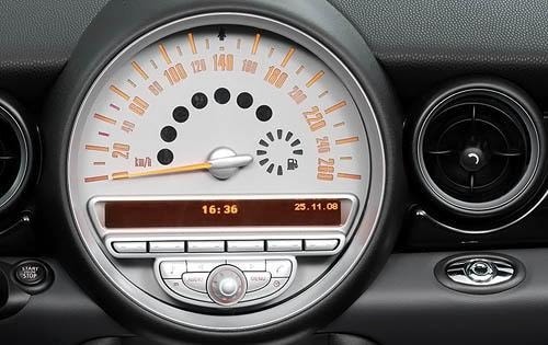 2009 Mini Cooper interior DETAIL