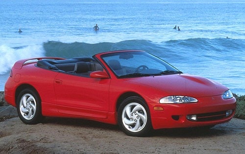 1996 Mitsubishi Eclipse 2 Dr Spyder GS-T Turbo Convertible