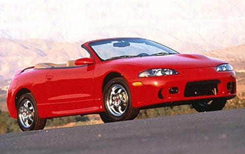 1998 Mitsubishi Eclipse Spyder 2 Dr Spyder GS-T Turbo Convertible
