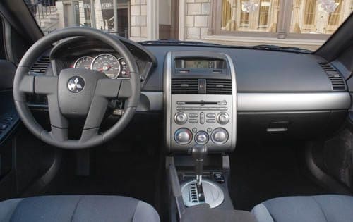 2008 Mitsubishi Galant interior DETAIL