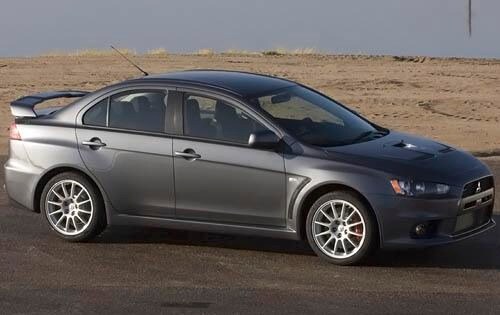 2010 Mitsubishi Lancer Evolution GSR Sedan