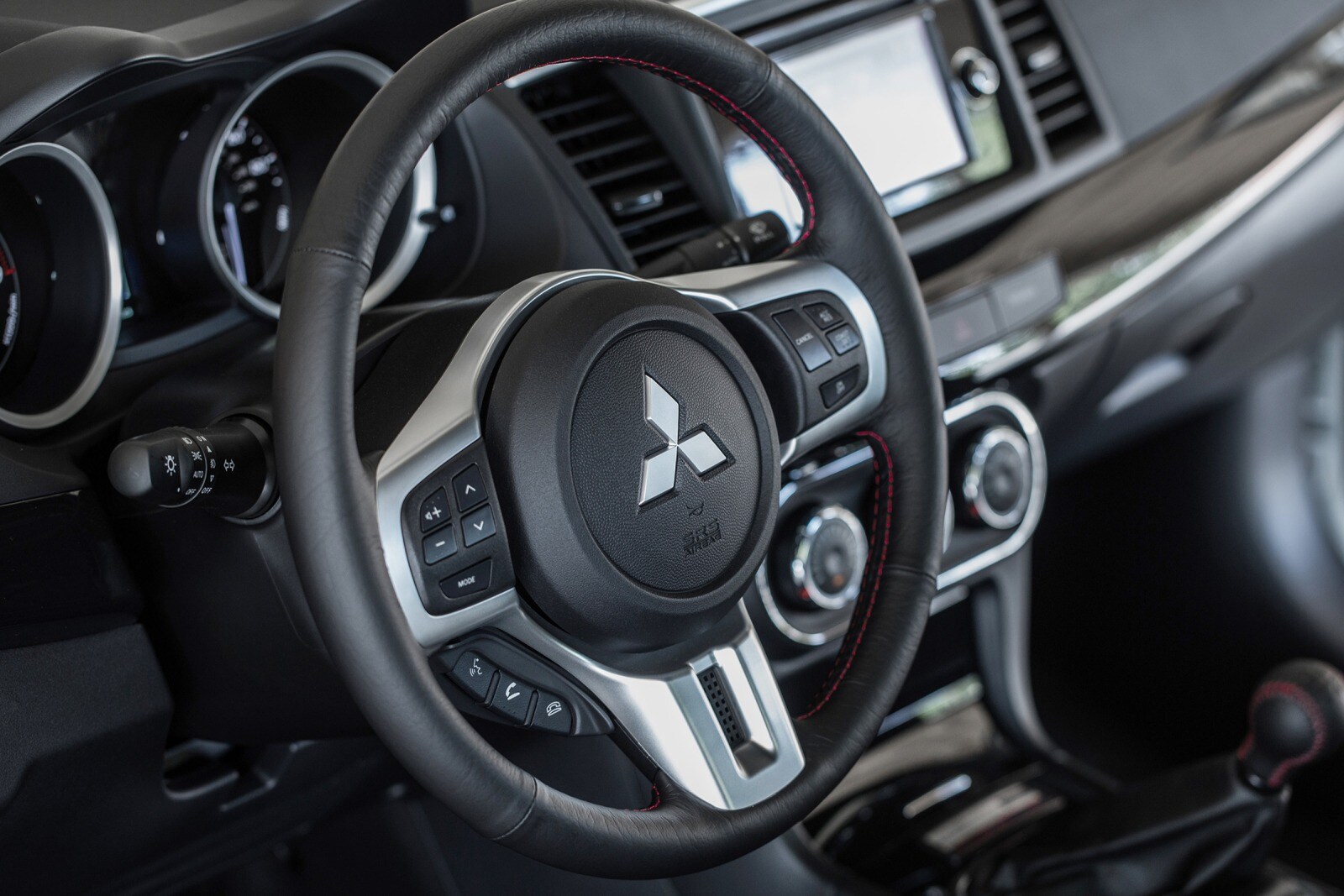 2015 Mitsubishi Lancer front safety SWD