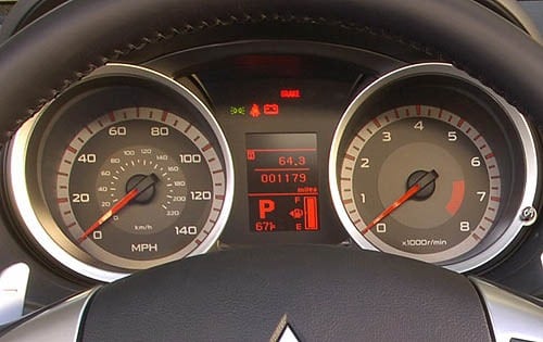 2008 Mitsubishi Lancer interior G