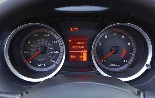 2011 Mitsubishi Lancer interior G