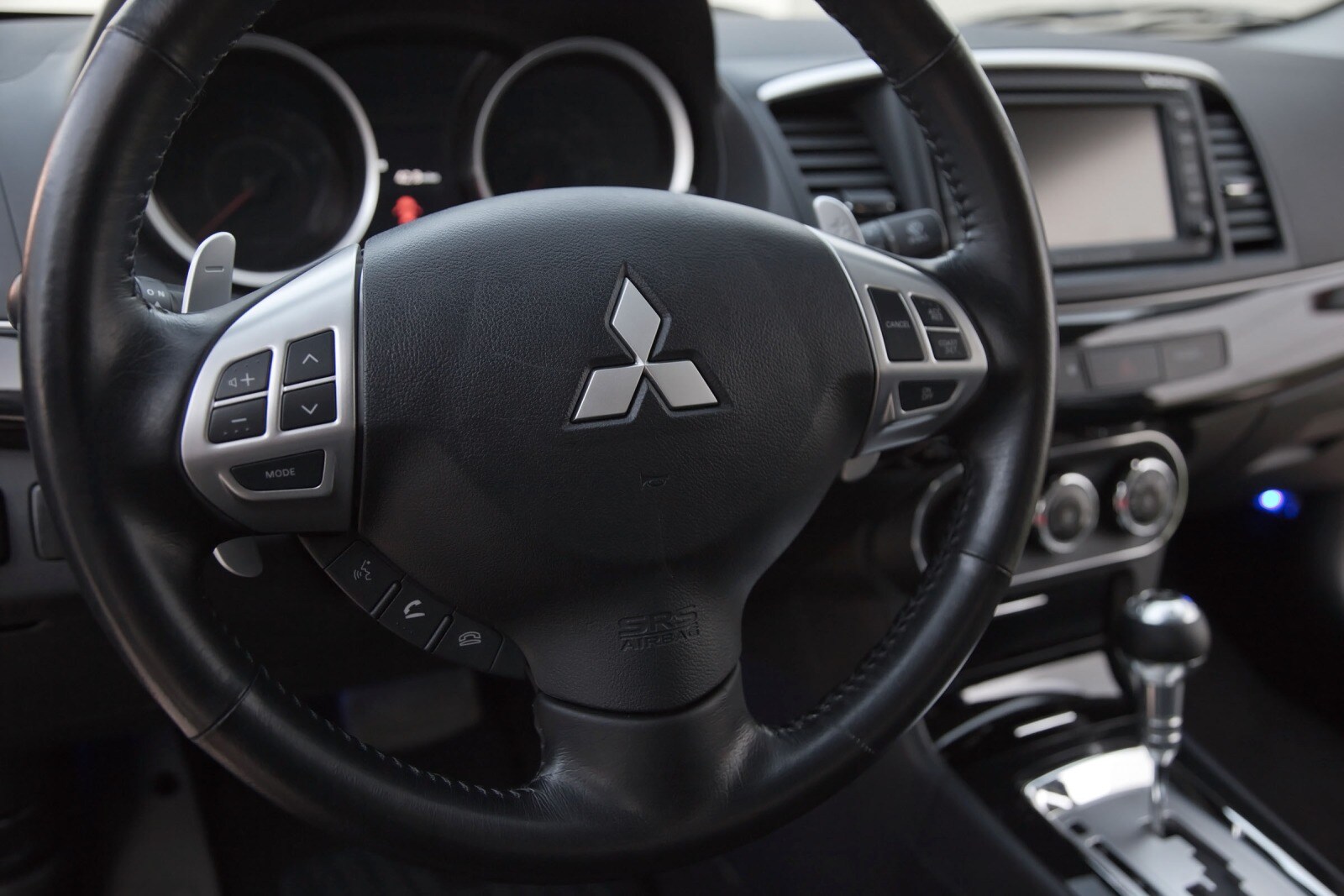 2012 Mitsubishi Lancer interior SWD