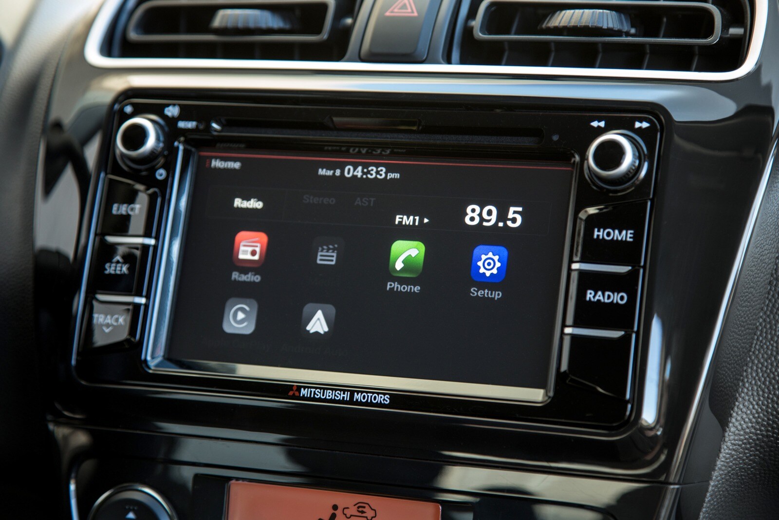 2017 Mitsubishi Mirage front safety CC