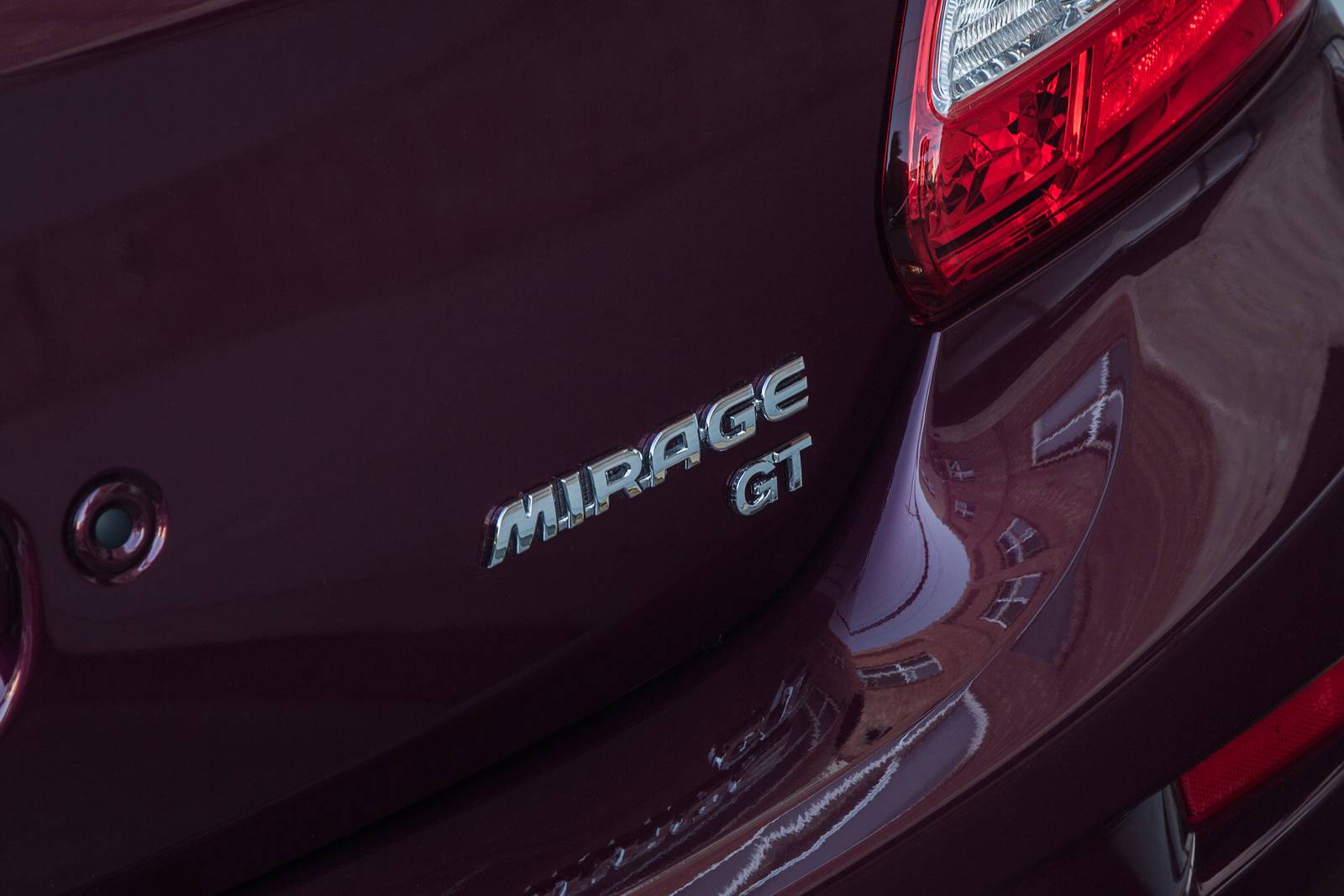2017 Mitsubishi Mirage exterior RBDG