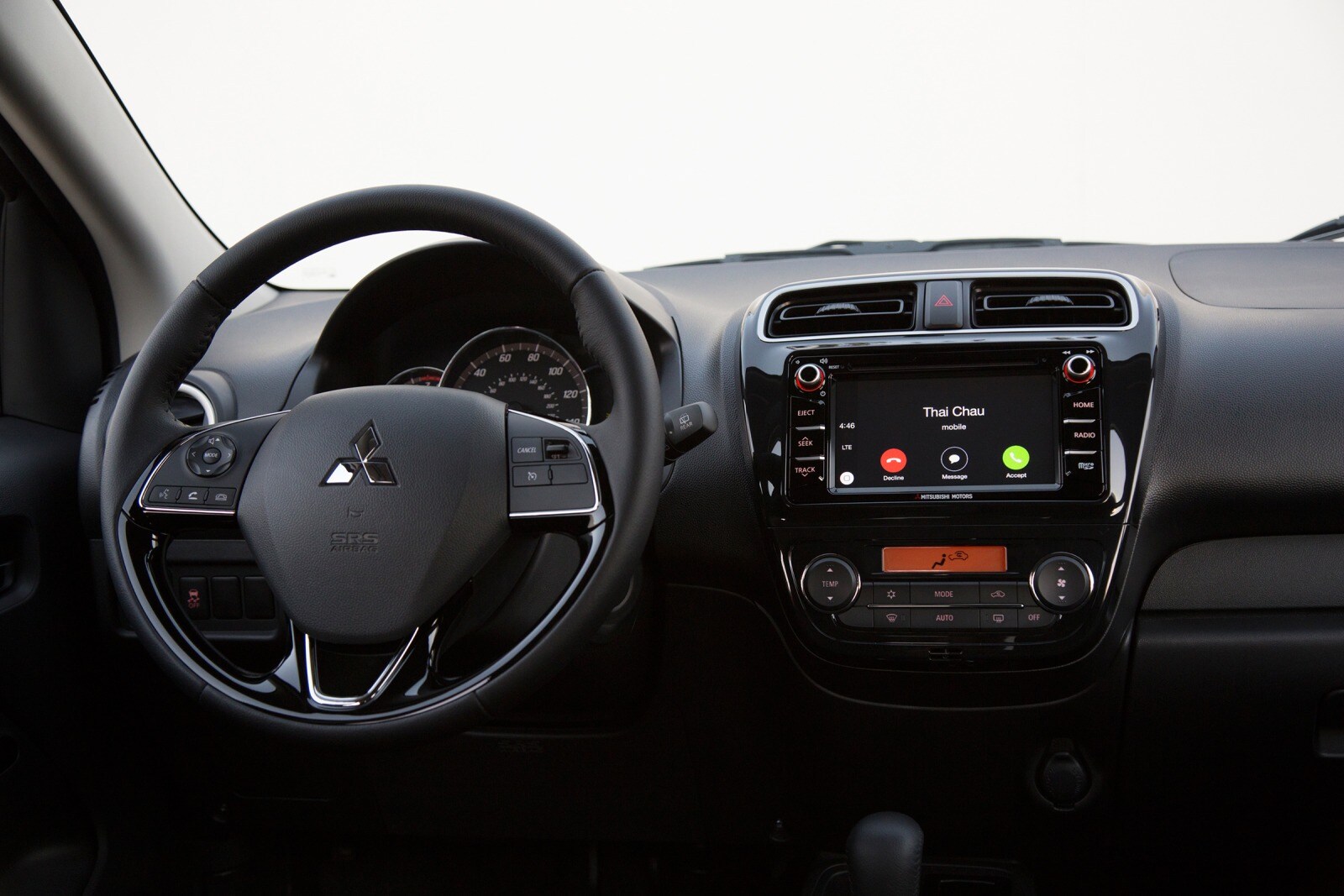 2018 Mitsubishi Mirage interior SWD