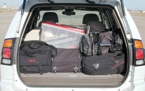 2000 Mitsubishi Montero Sport interior CARGO