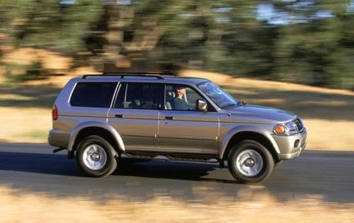 2001 Mitsubishi Montero Sport interior CC