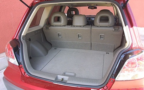 2003 Mitsubishi Outlander interior CARGO
