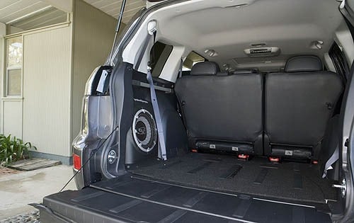 2007 Mitsubishi Outlander interior CARGO