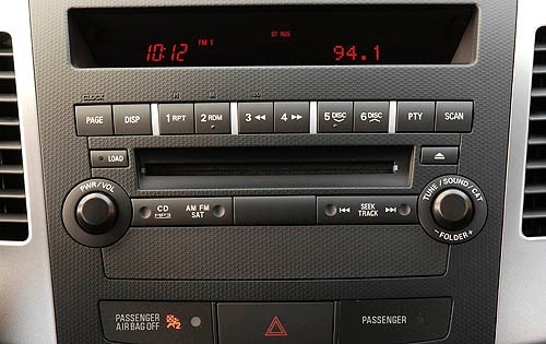 2008 Mitsubishi Outlander front safety CC